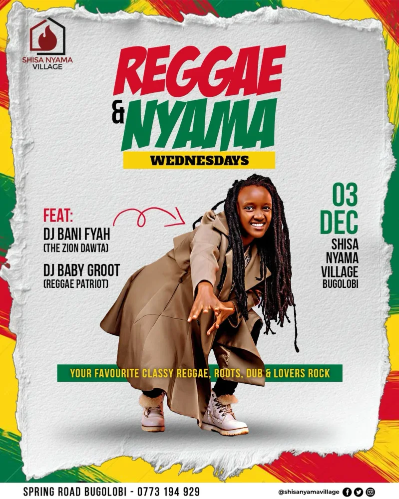 Regae & Nyama Wednesdays 