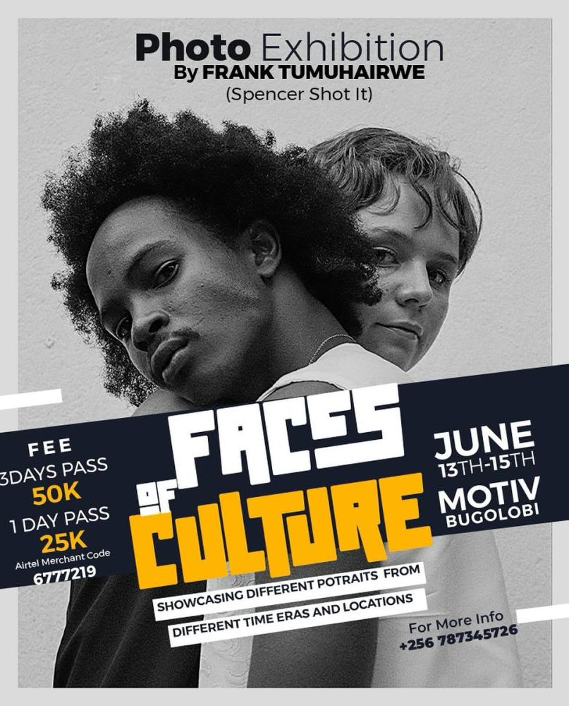 Faces of Culture photo exhibition by Frank Tumuhairwe 