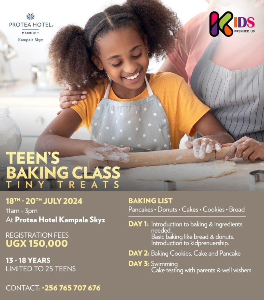 Teen's Baking Class Tiny Treats
