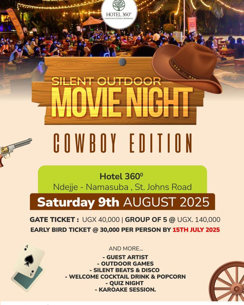 The Silent Outdoor Movie Night