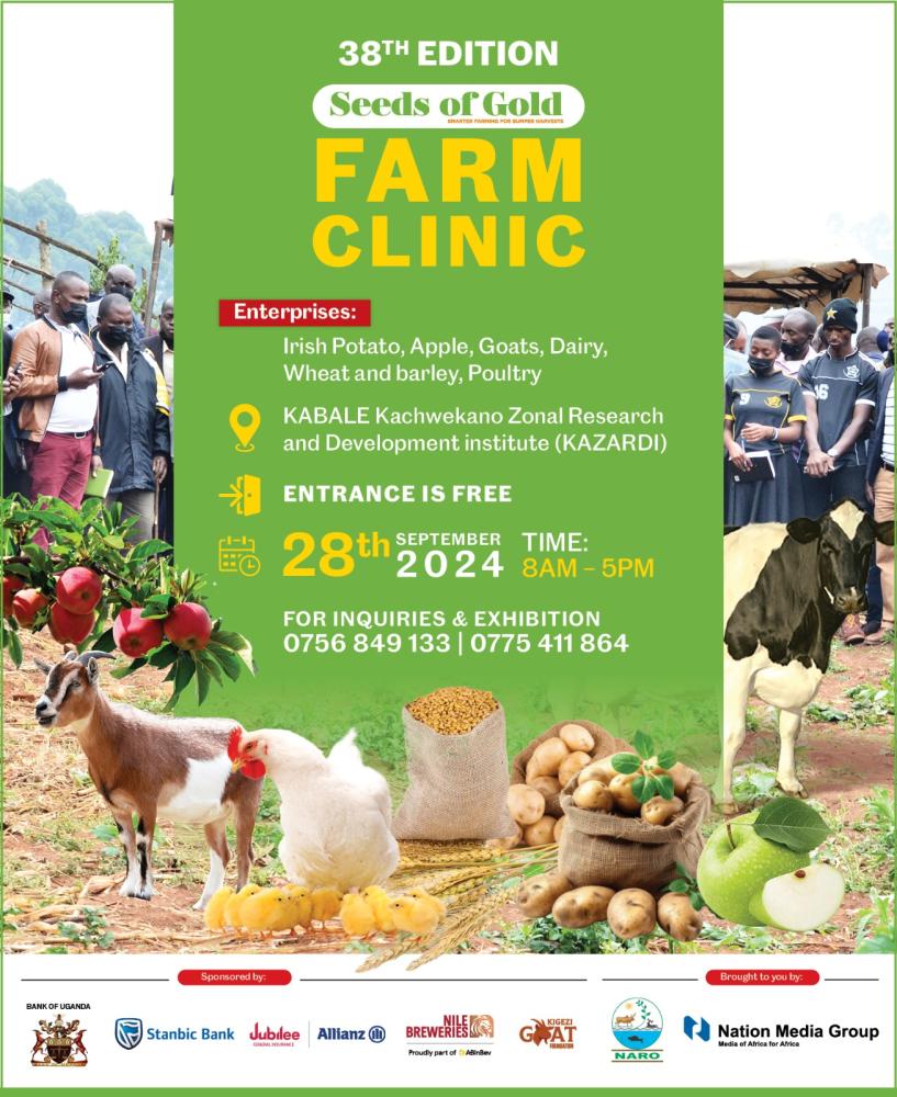 38th Seeds of Gold Farm Clinic- KAZARDI Kabale
