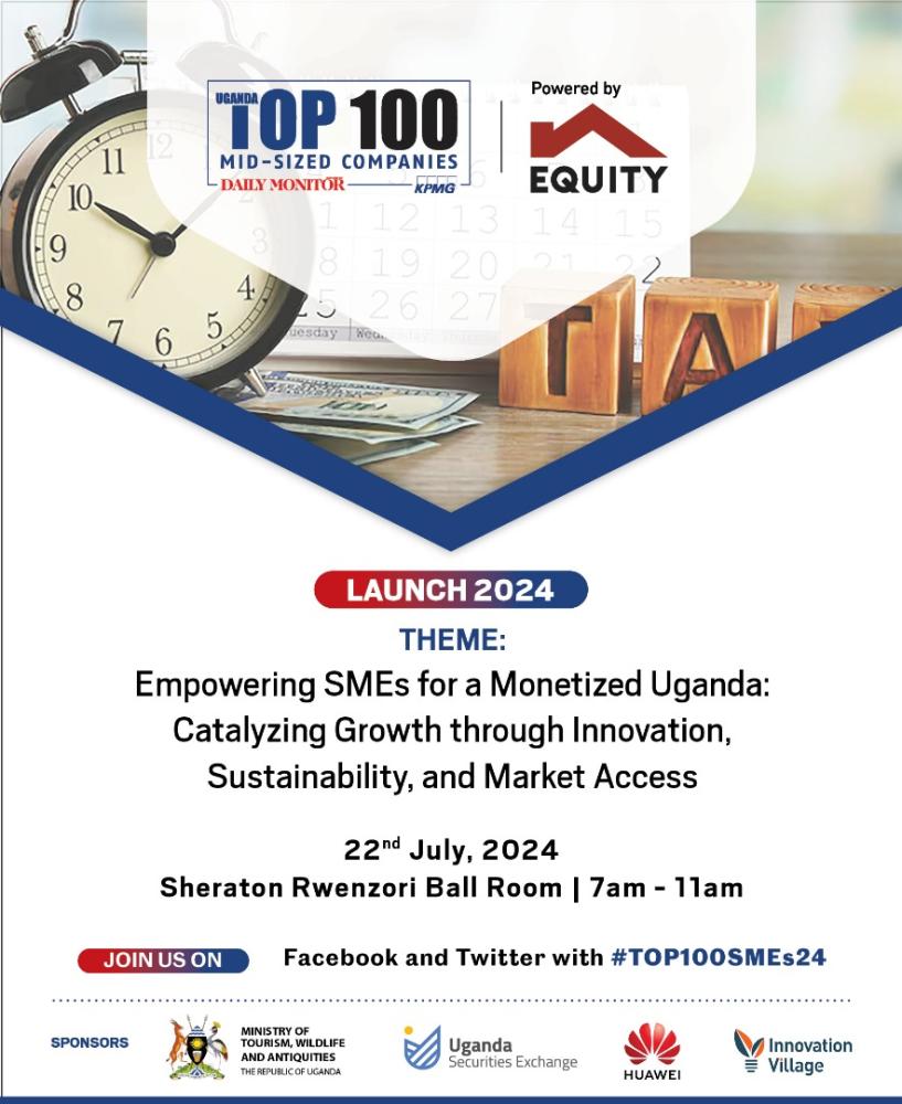 Uganda Top 100 Mid-Sized Companies Launch 2024