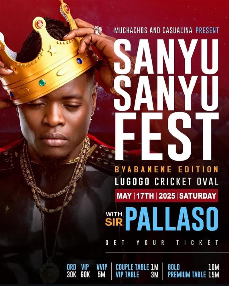 Sanyu Sanyu Fest: Byabanene Edition: Pallaso Live in Concert