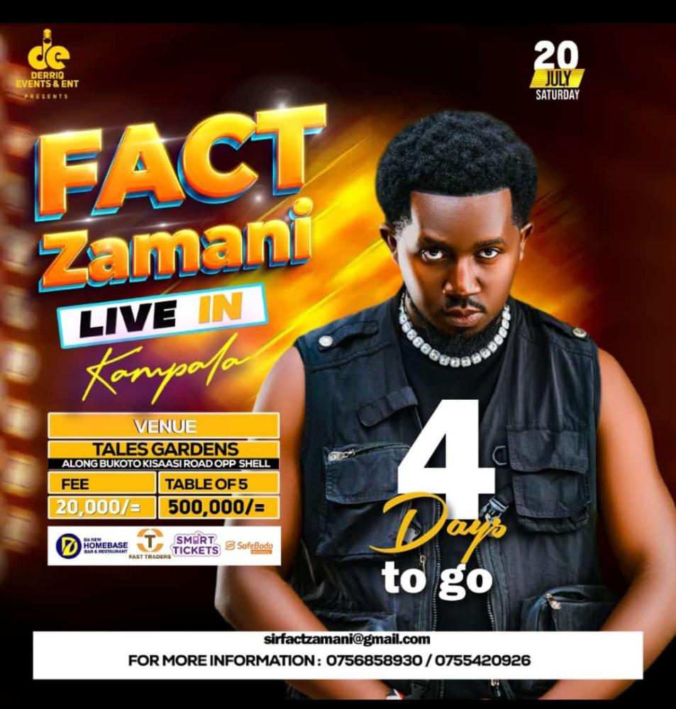 Fact Zamani Live In Kampala