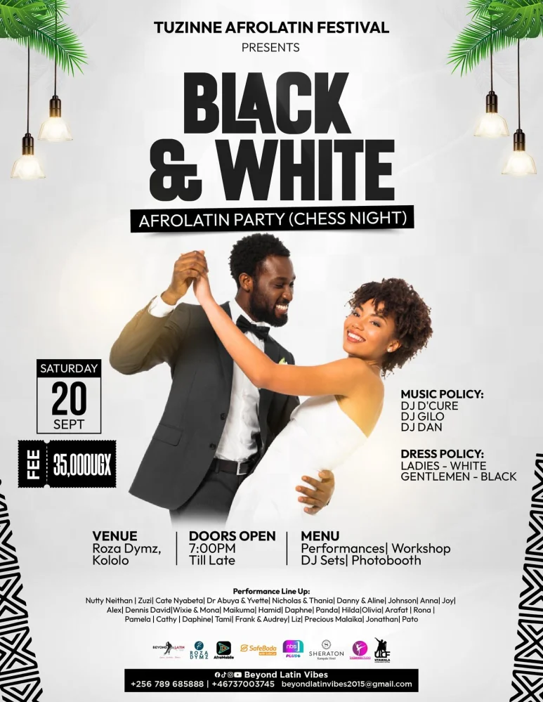 Black & WHite Afro-Latin Party